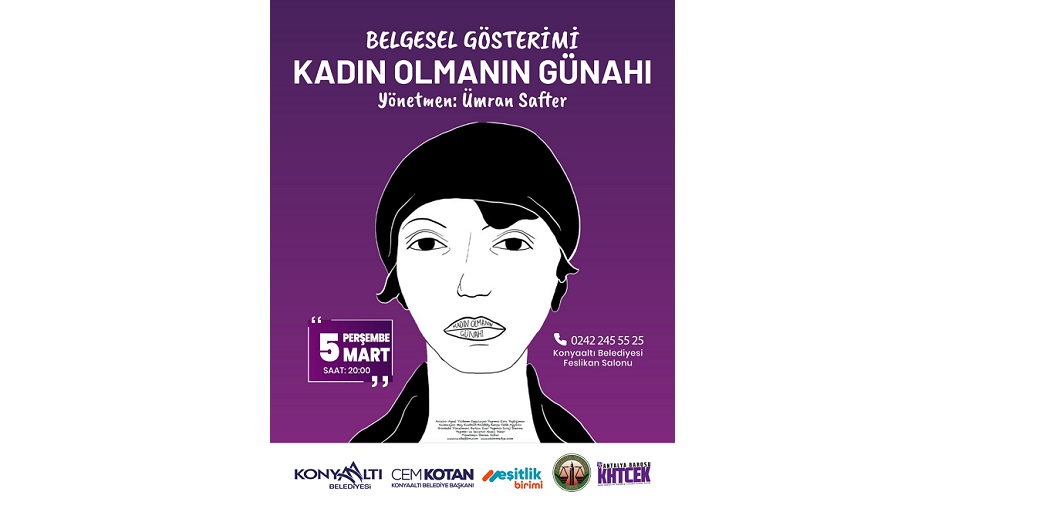 KONYAALTI’NDA NEZİHE MUHİDDİN BELGESELİ GÖSTERİMİ YAPILACAK